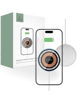  Tech-Protect Tech-Protect QI15W-A30 MagSafe Inductive Charger with USB-C Cable - Silver 