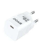  NoName BWOO CDA155 PD wall charger 1x USB-C port 1A 20W white 