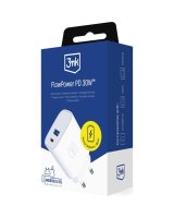  3MK 3mk FlowPower 30W 1A1C PD 3 0 QC4+ White (5903108750820) 