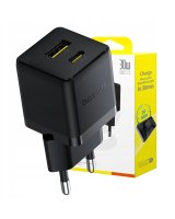  Baseus Baseus Palm 30W USB-C USB-A Wall Charger - Black 
