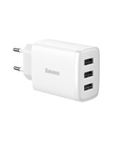  Baseus Baseus CCXJ020102 3x USB-A 3.4 A (BSU3406WHT) 