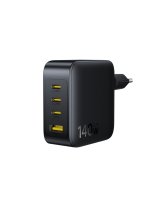  Baseus Baseus EnerFill FH11 140W USB-A + 3xUSB-C QC PD3.1 melns 