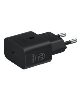  Samsung EP-T2510EBE + EP-DN980BBE Samsung USB-C 25W Travel Charger + USB-C Data Cable Black (OOB Bulk) 