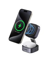  Ugreen Ugreen 2-in-1 Qi2 Magnetic Foldable Charging Station (No AC Adapter) (Atv. iepak.) 