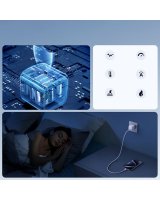  Joyroom Joyroom JR-TCG08 GaN 20W Power Delivery Wall Charger - White 