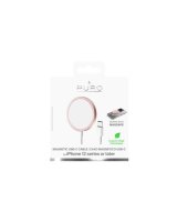  Puro Elektrik Puro Magnetic Wireless Induction Charging Station USB-C, MagSafe compatible, 1m, pink 