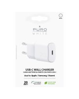  Puro Elektrik Puro White 20W Power Delivery USB-C Wall Charger - White 