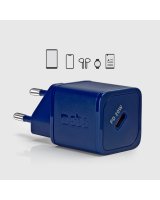  SBS SBS TETRGAN1C20B 20W GaN Wall Charger with Power Delivery - Blue 