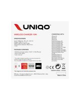  SBS SBS UQWIR10WQI 10W Quick Charge 3.0 Wireless Charger - Black 