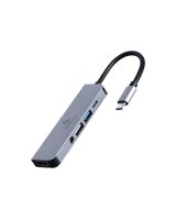  Cablexpert A-CM-COMBO5-02 USB Type-C 5-in-1 multi-port adapter (Hub + HDMI + PD + stereo audio) | 