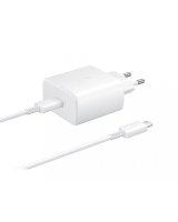  Samsung EP-TA845EWE + EP-DW767JWE Samsung 45W Travel Charger + USB-C/USB-C Data Cable White (OOB Bulk) 