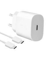  Samsung EP-TA800EWE + EP-DG980BWE Samsung 25W Travel Charger + USB-C/USB-C Data Cable White (OOB Bulk) 