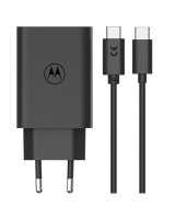  Motorola - Motorola TurboPower 68W Wall Charger + USB-C Cable 6.5A Black 