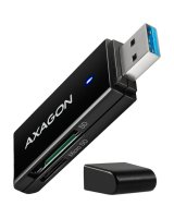  Axagon Axagon Slim super-speed USB 3.2 Gen 1 card reader with a direct USB-A connector. 