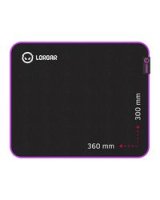  LORGAR LORGAR Mousepad Main 313 360mmx300mmx3mm/High-speed/Black retail 