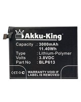 N/A OnePlus BLP613 Three 3 A3000 A3003 Li-Pol 3000mAh 