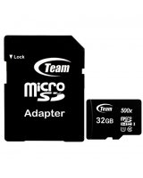  Teamgroup microSDHC 32GB Class 10 + SD Adapter 