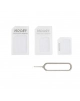  Noosy Universal Adapter Nano Micro SIM 3 in1 Set + Key 