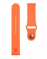  Tactical 22mm Silicone Watch Strap and Watch Band Orange 