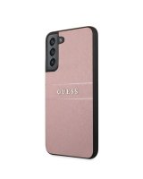  Guess Samsung Samsung S22 Plus PU Leather Saffiano Case Pink 