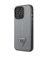  Guess Apple iPhone 13 Pro PU Saffiano Triangle Case 