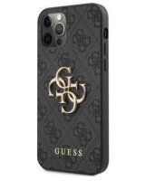 Guess Apple iPhone 12 Pro Max Metal Logo Case Grey 