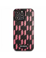 Karl Lagerfeld Apple iPhone 13 Pro Monogram Plaque Case Black Pink 