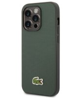  Lacoste Apple iPhone 14 Pro Iconic Petit Pique Logo Case Dark Green 