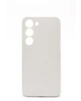  Evelatus Samsung Galaxy S23 Premium Soft Touch Silicone Case White 
