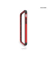  Hoco Apple iPhone 6 Coupe Series Double-Color Bracket bumper Red 