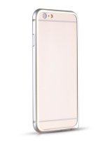  Apple iPhone 6 Blade Series Hippocampal Buckle Metal Bumper HI-T025 silver 