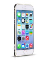  Hoco Apple iPhone 6 / 6S Blade series Hippocampal Buckle Metal Bumper HI-T025 black 