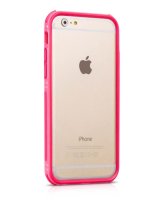  Hoco Apple iPhone 6 Moving Shock-proof Silicon Bumper Pink 