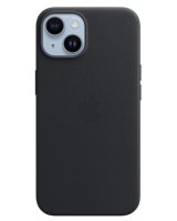  Apple - iPhone 14 Plus Leather Case with MagSafe - Midnight 