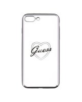  Guess Apple iPhone 7 Plus / 8 Plus Apple Heart TPU Case Silver 