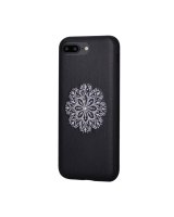  Devia Apple iPhone 7 Plus/8 Plus Flower Embroidery Case Black 