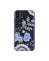  Devia Apple iPhone X Crystal Bloosom case Black 