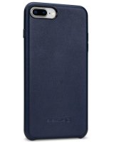  Evelatus Apple iPhone 7/8 Plus Leather Case Prestige Dark Blue 