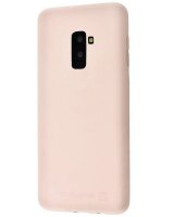  Evelatus Samsung Galaxy A6 Plus 2018 Silicone Case Pink Sand 