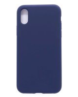  Evelatus Apple iPhone Xs MAX Nano Silicone Case Soft Touch TPU Midnight Blue 