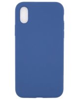  Evelatus Apple iPhone X Premium Soft Touch Silicone Case Blue Cobalt 