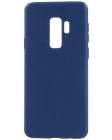  Evelatus Samsung Galaxy S9 Plus Premium Soft Touch Silicone Case Midnight Blue 