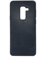  Evelatus Samsung Galaxy A6 Plus 2018 TPU case 1 with metal plate (possible to use with magnet car holder) Blue 