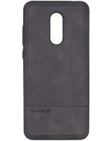  Evelatus Xiaomi Redmi 5 Plus TPU case 1 with metal plate (possible to use with magnet car holder) Black 