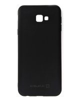  Evelatus Samsung Galaxy 4 Plus Nano Silicone Case Soft Touch TPU Black 
