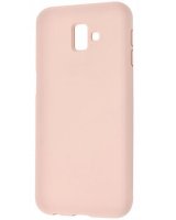  Evelatus Samsung Galaxy J4 Plus Nano Silicone Case Soft Touch TPU Pink Sand 
