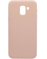  Evelatus Samsung J6 Plus Silicone Case Pink Sand 