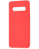  Evelatus Samsung Galaxy S10 Plus Nano Silicone Case Soft Touch TPU Red 