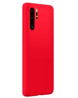  Evelatus Huawei P30 Pro Premium Soft Touch Silicone Case Red 