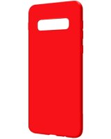  Evelatus Samsung Galaxy S10 Premium Soft Touch Silicone Case Red 